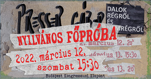 Nyilv�nos f�pr�ba a&nbsp;Budapest Kongresszusi K�zpontban, 2022.&nbsp;m�rcius&nbsp;12‑�n d�lut�n